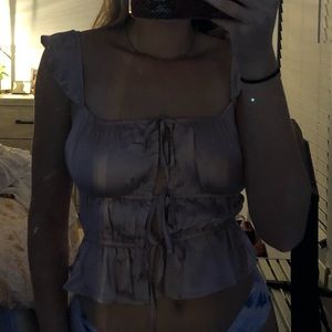 Satin top